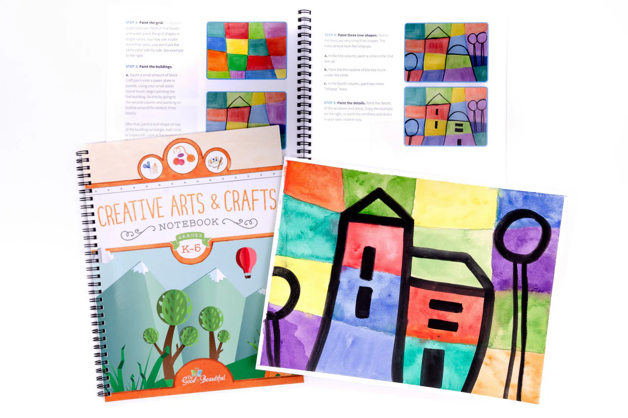 Creative Arts & Crafts Notebook: Physical + PDF Download - Image 4
