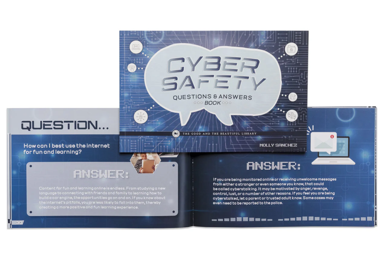 Cyber Safety Questions & Answers Book: Safety Grades 7-8 Extension - Image 4