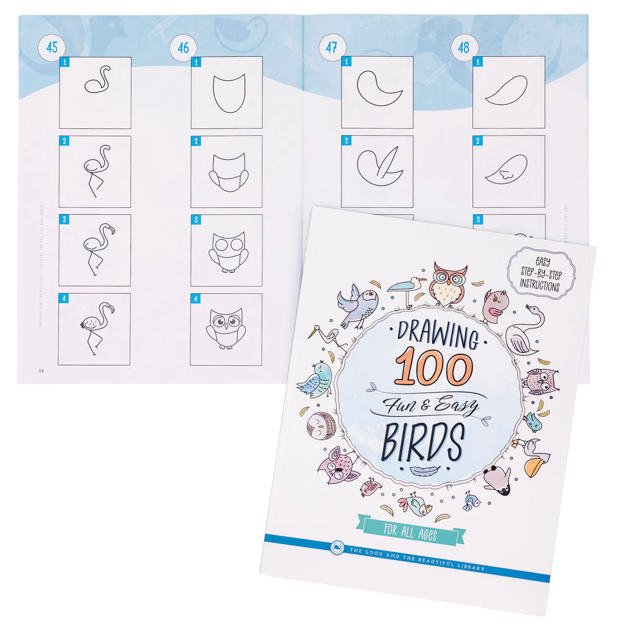 Drawing 100 Fun & Easy Birds - Image 3