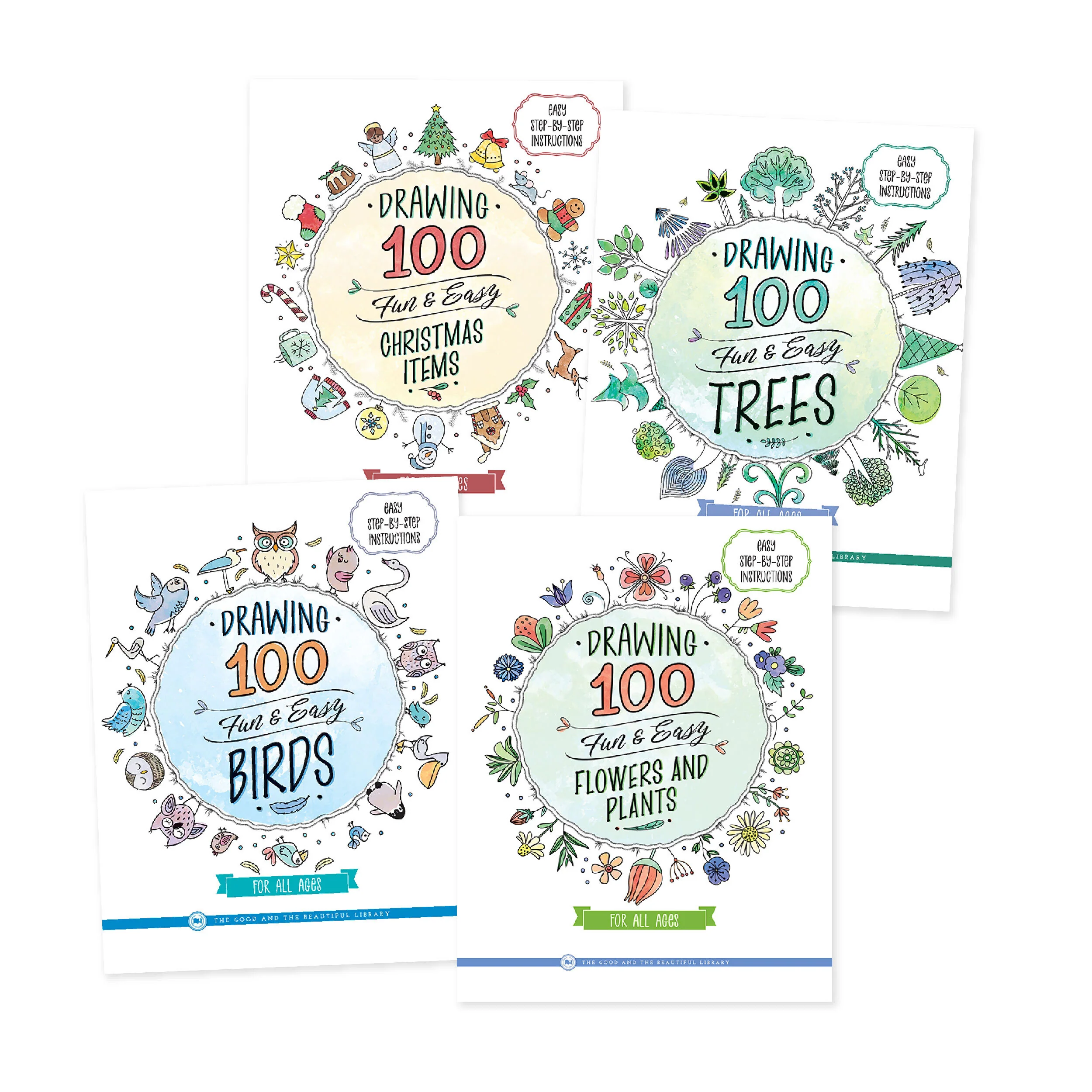 Drawing 100 Fun & Easy Books Set - Image 4