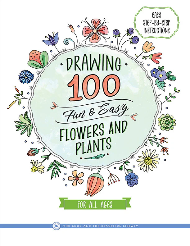 Drawing 100 Fun & Easy Flowers and Plants - Image 4