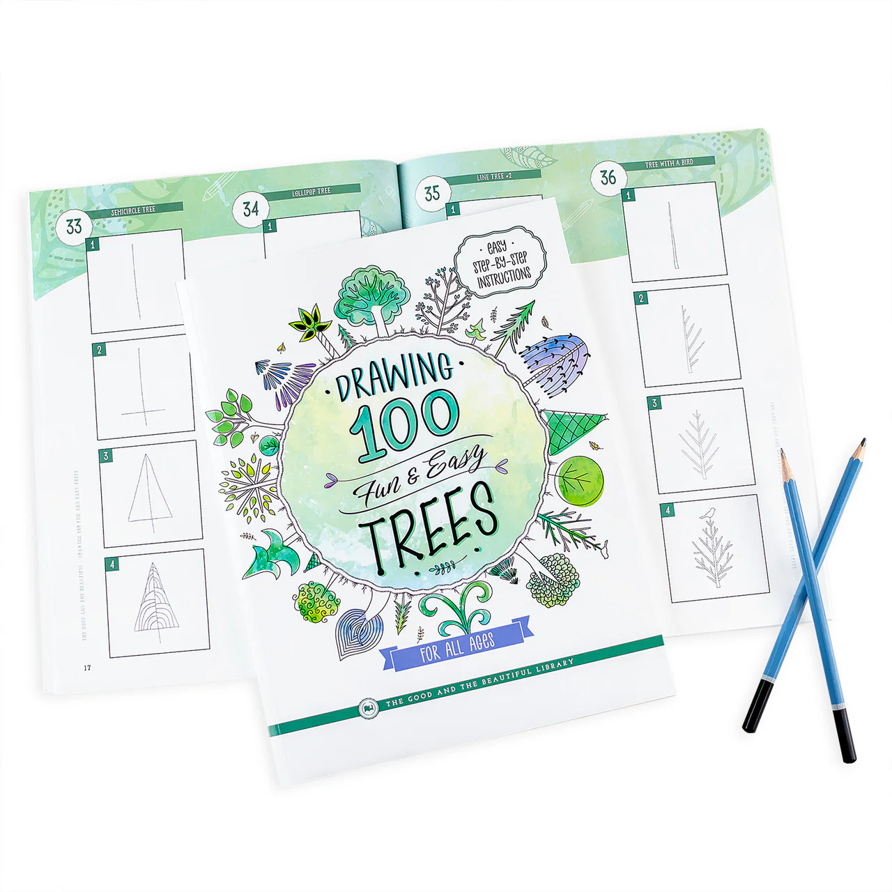 Drawing 100 Fun & Easy Trees - Image 3