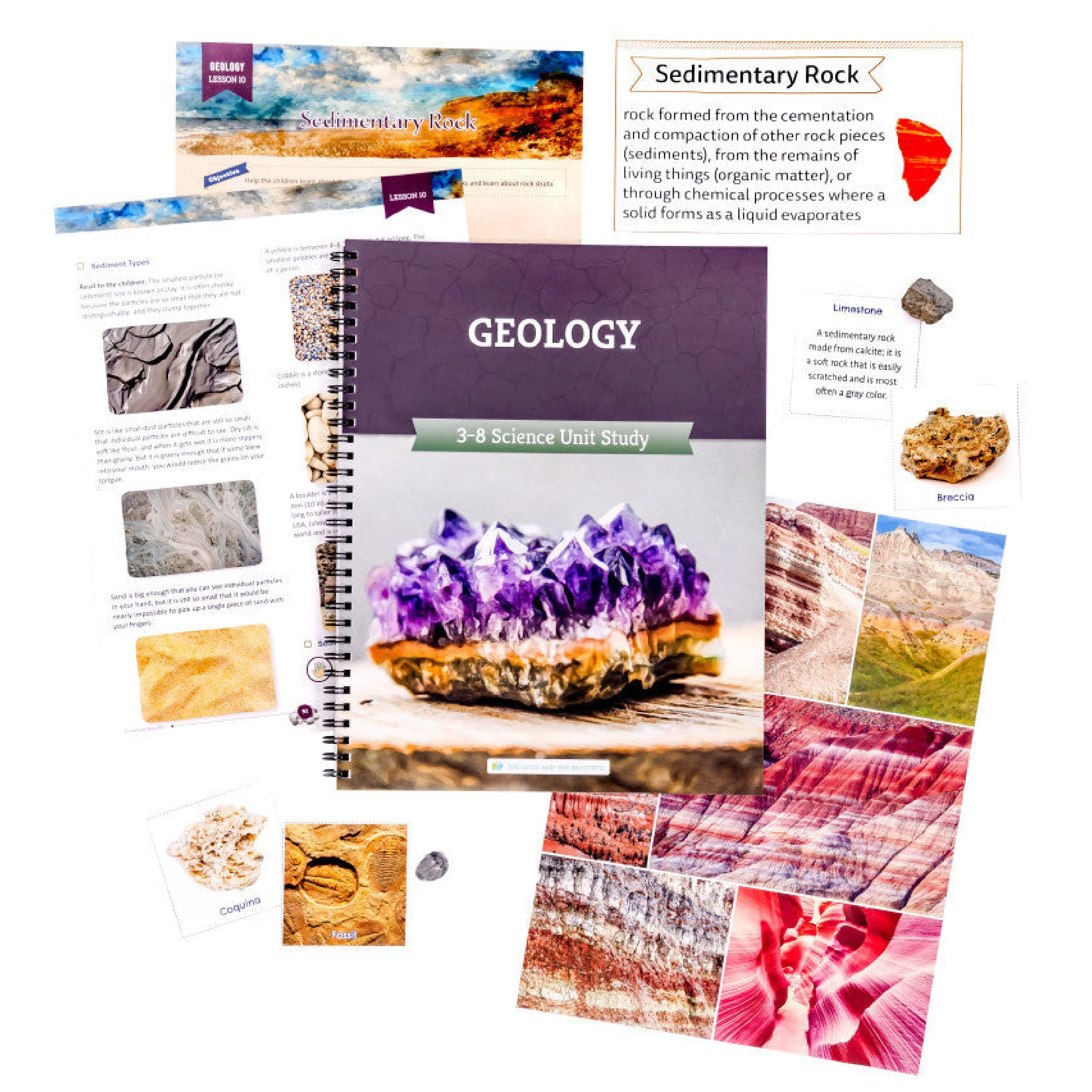 Geology: Course Book + Rocks and Minerals Kit: One Per Family - Image 4