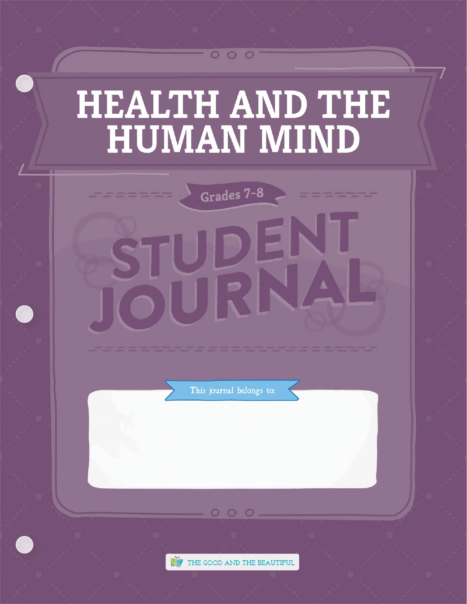 Health and the Human Mind: Student Journal Grades 7-8: One Per Student - Image 2