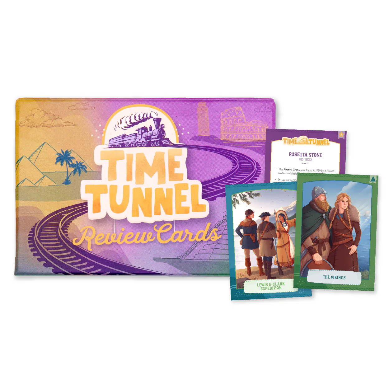 History Time Tunnel Review Cards - Image 3