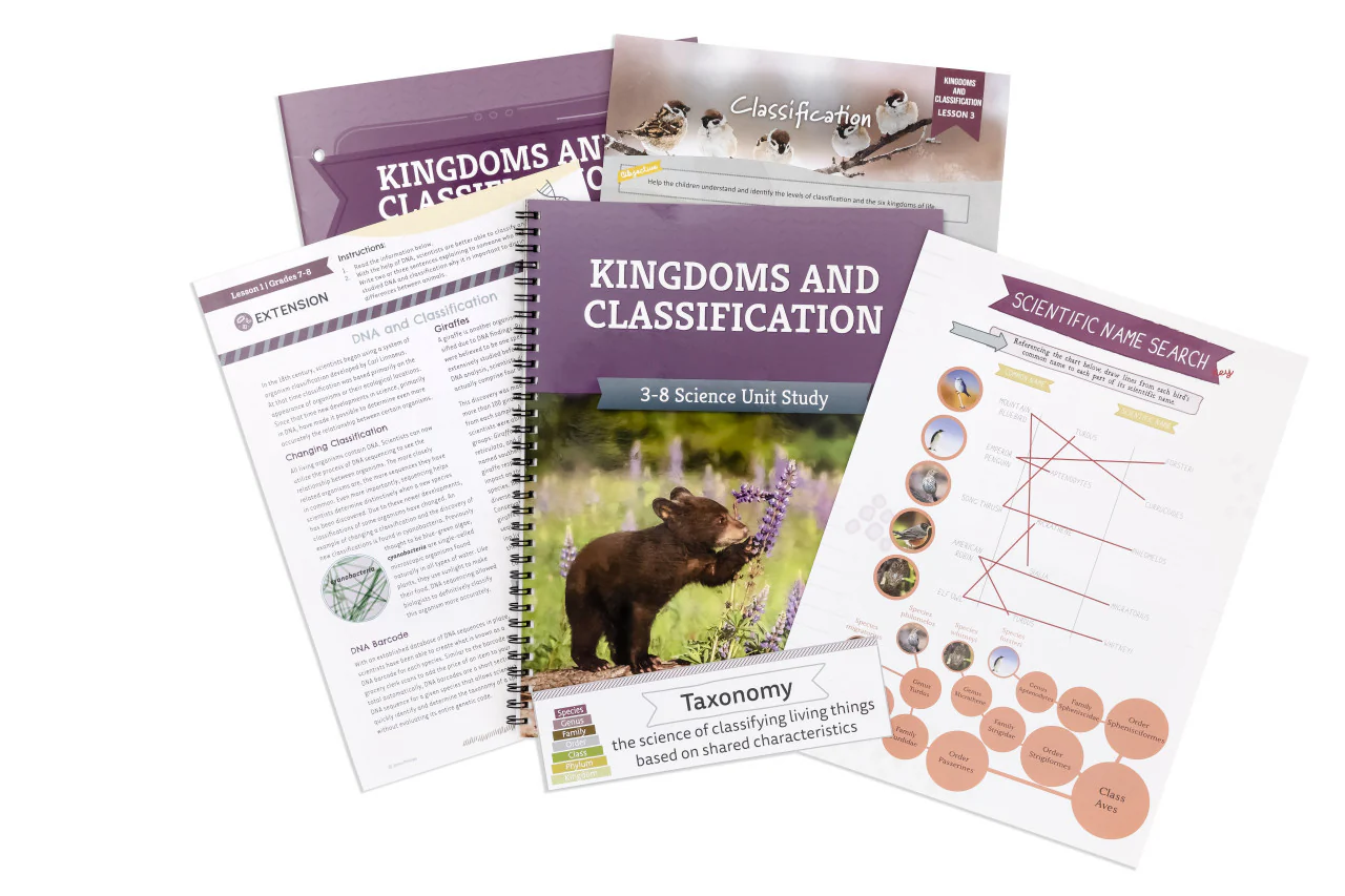 Kingdoms and Classification: Course Book: One Per Family - Image 2