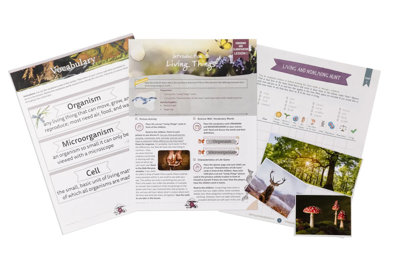 Kingdoms and Classification: Course Book: One Per Family - Image 3