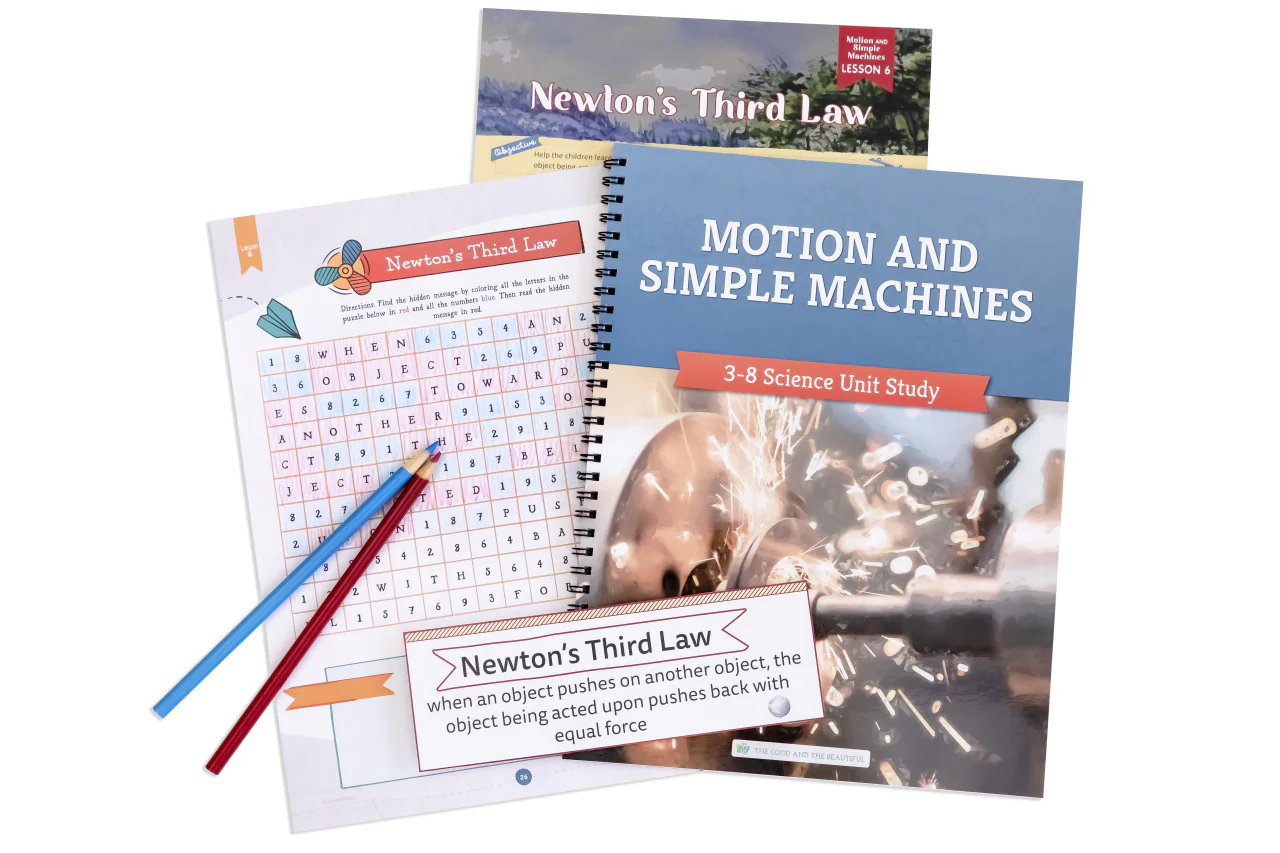Motion and Simple Machines: Course Book: One Per Family - Image 10