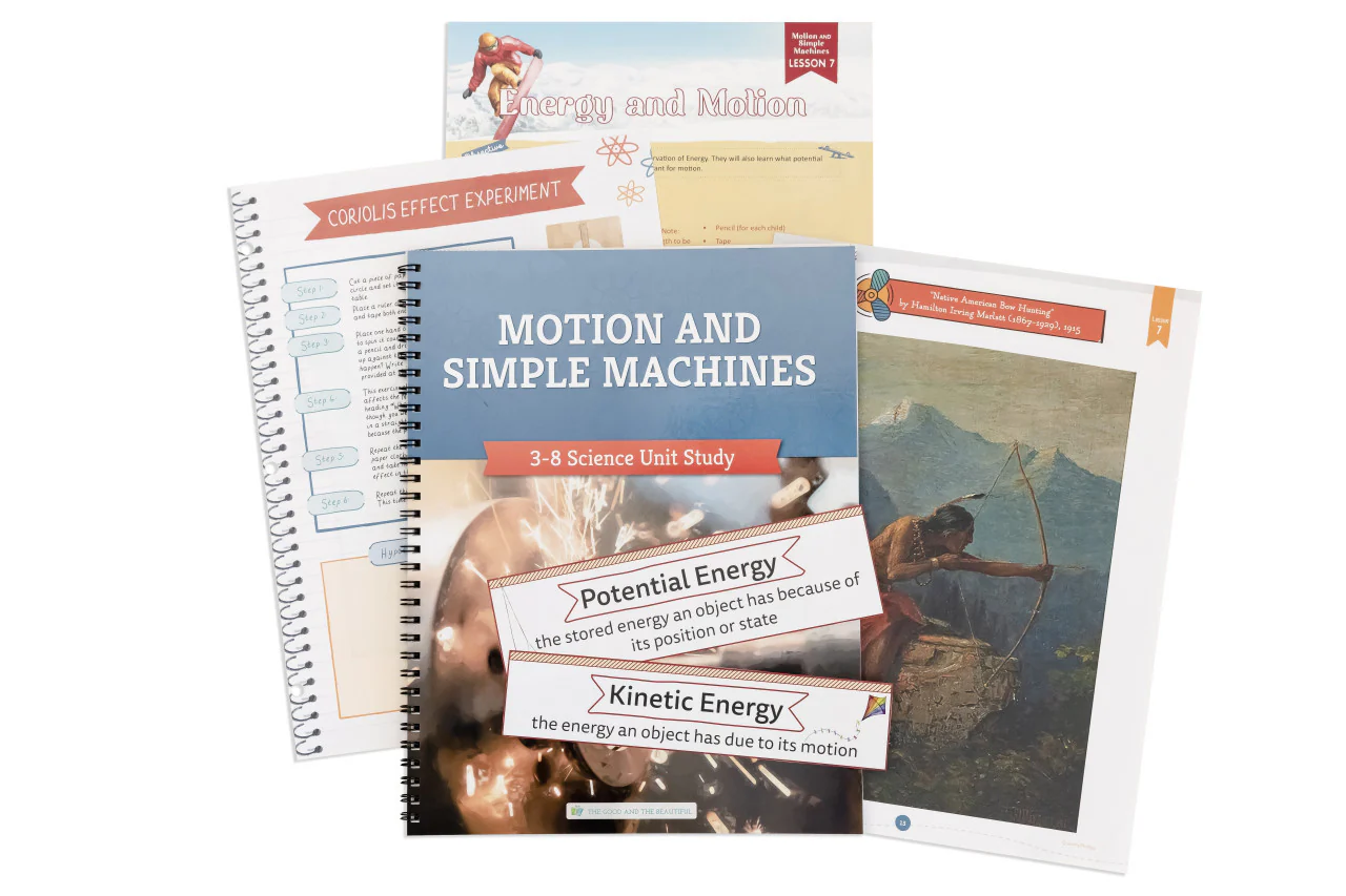 Motion and Simple Machines: Course Book: One Per Family - Image 12