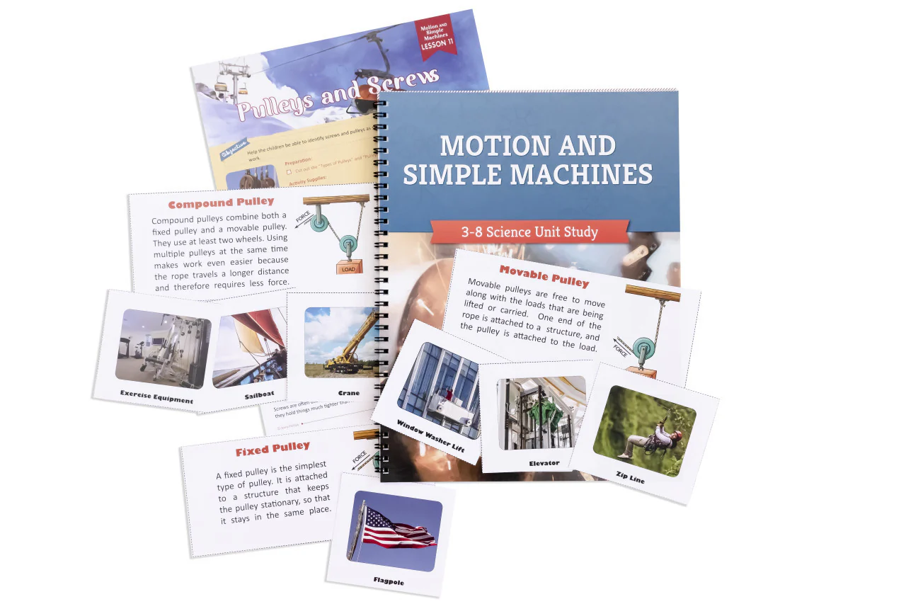 Motion and Simple Machines: Course Book: One Per Family - Image 13