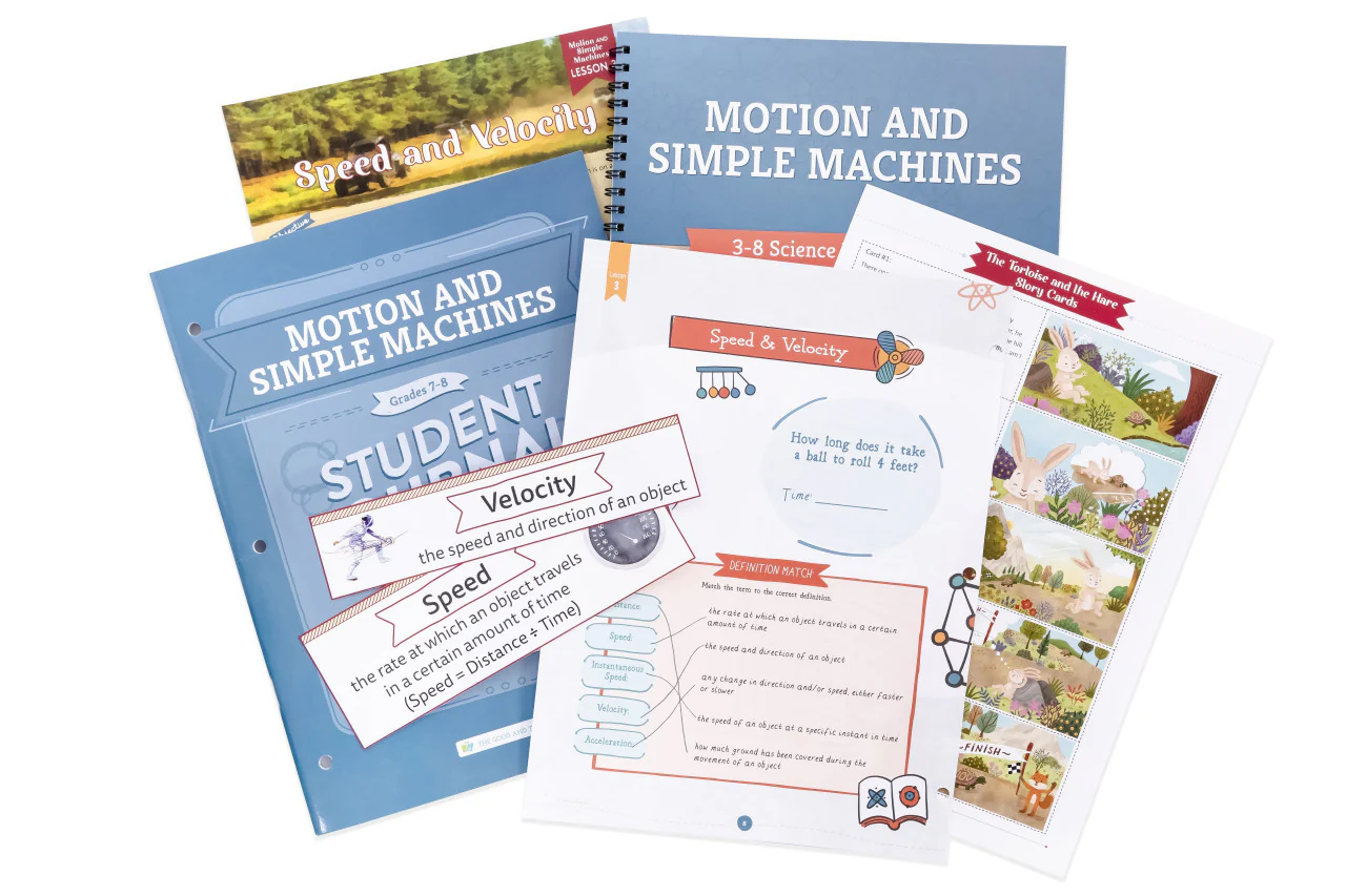Motion and Simple Machines: Course Book: One Per Family - Image 4