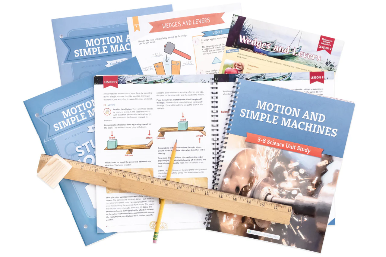 Motion and Simple Machines: Course Book: One Per Family - Image 6