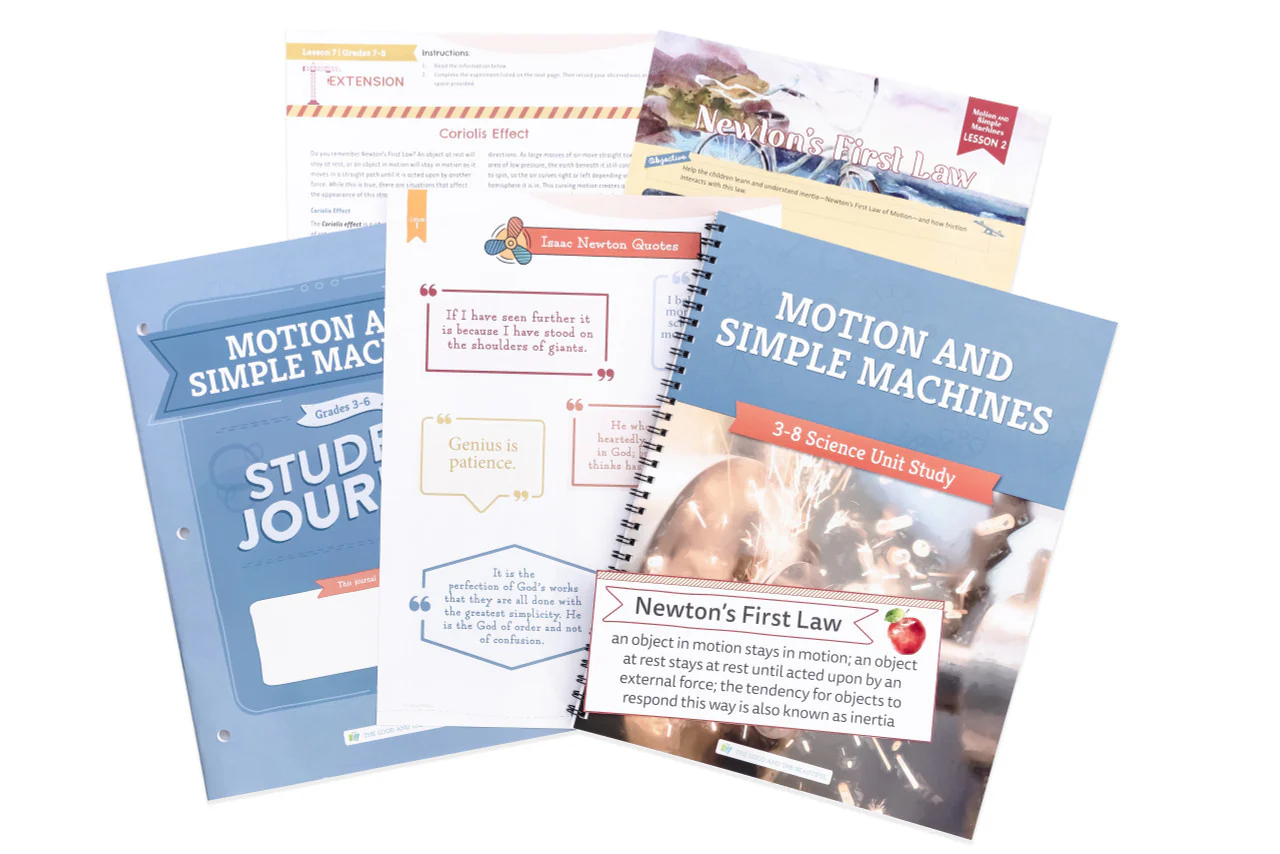 Motion and Simple Machines: Course Book: One Per Family - Image 8