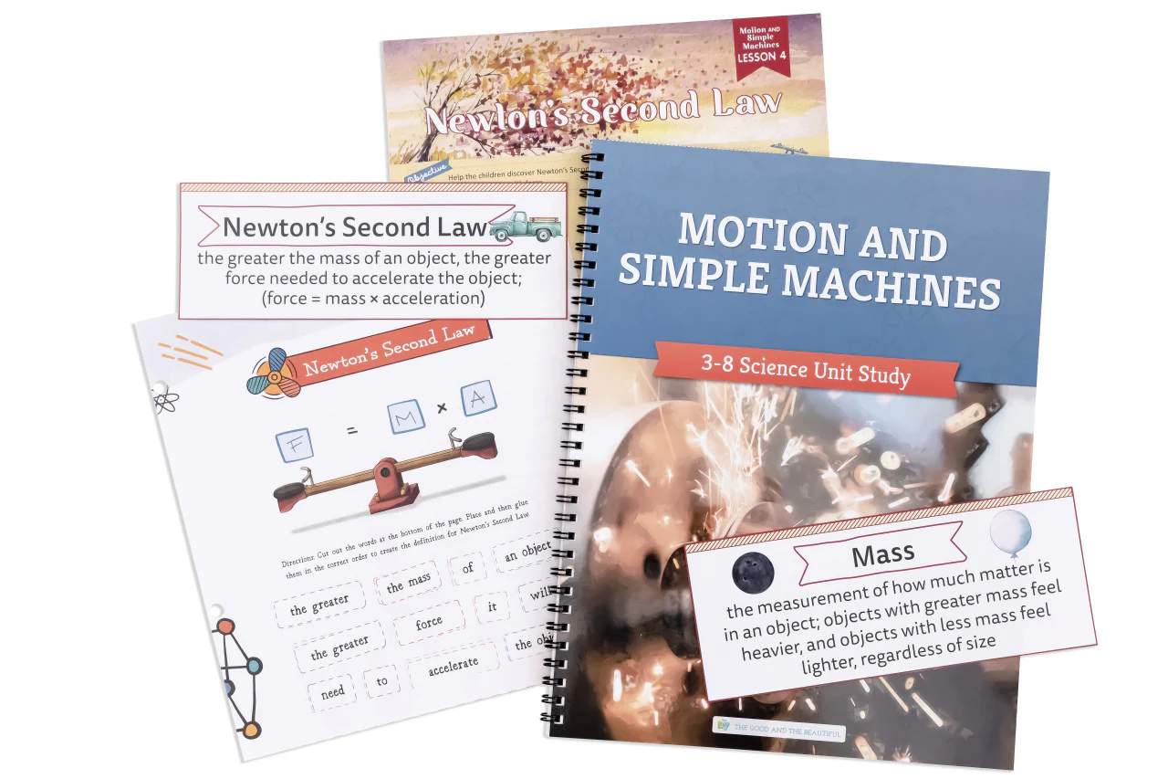 Motion and Simple Machines: Course Book: One Per Family - Image 9