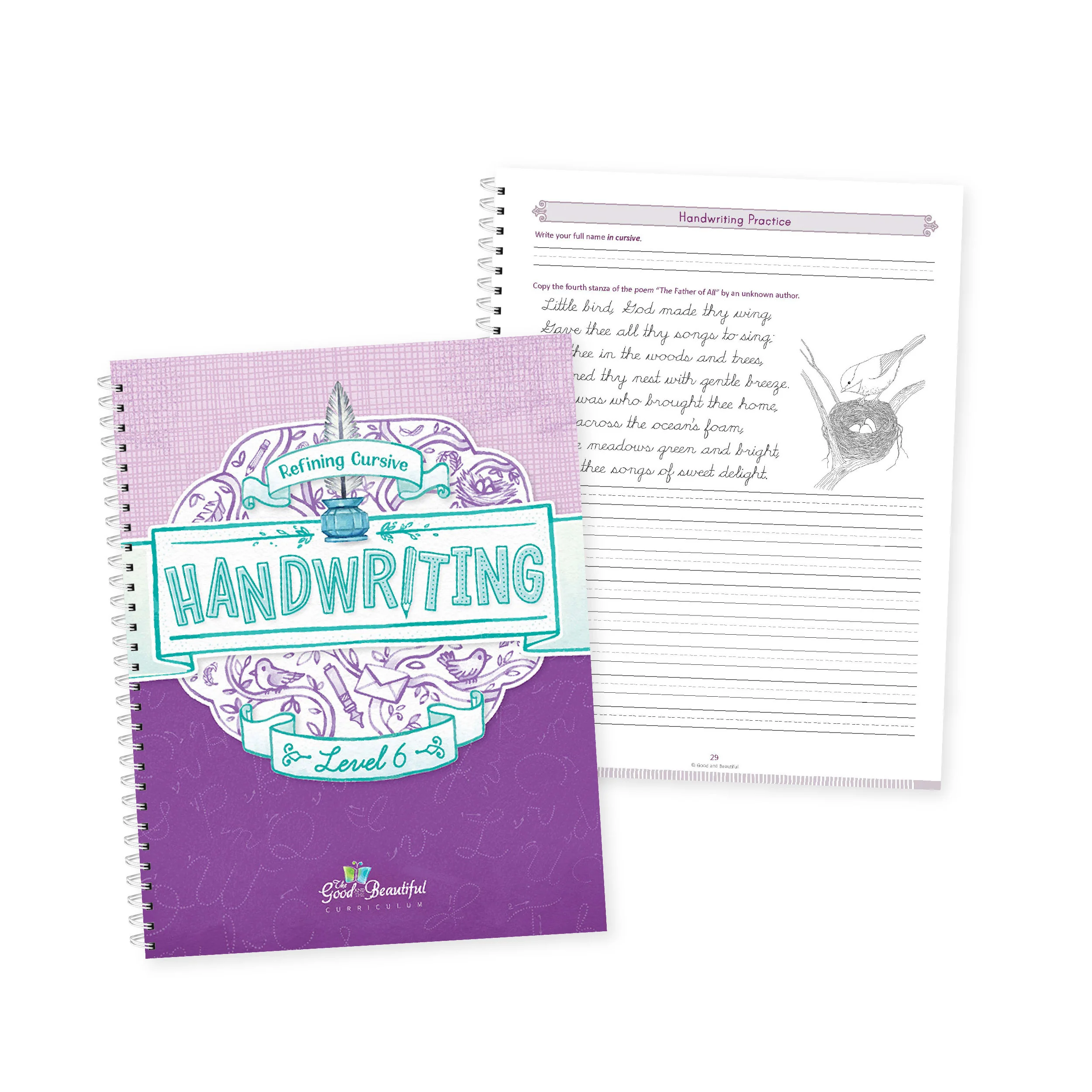 Handwriting Workbook: Level 6 - Image 3