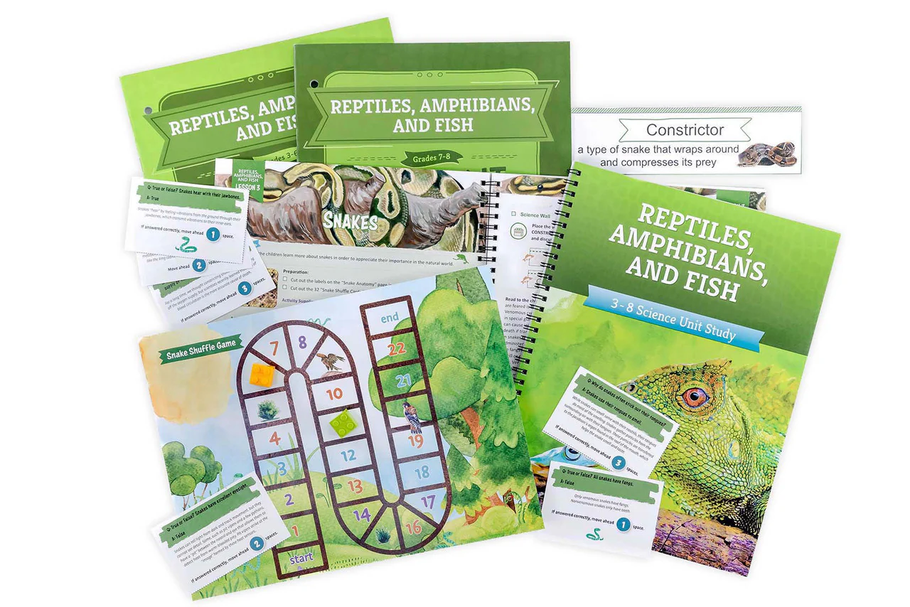 Reptiles, Amphibians, and Fish: Course Book: One Per Family - Image 5