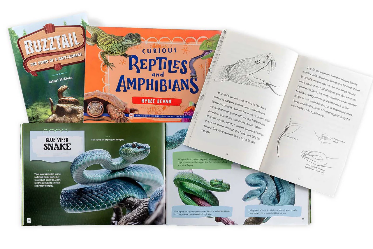 Reptiles, Amphibians, and Fish: Course Book: One Per Family - Image 6