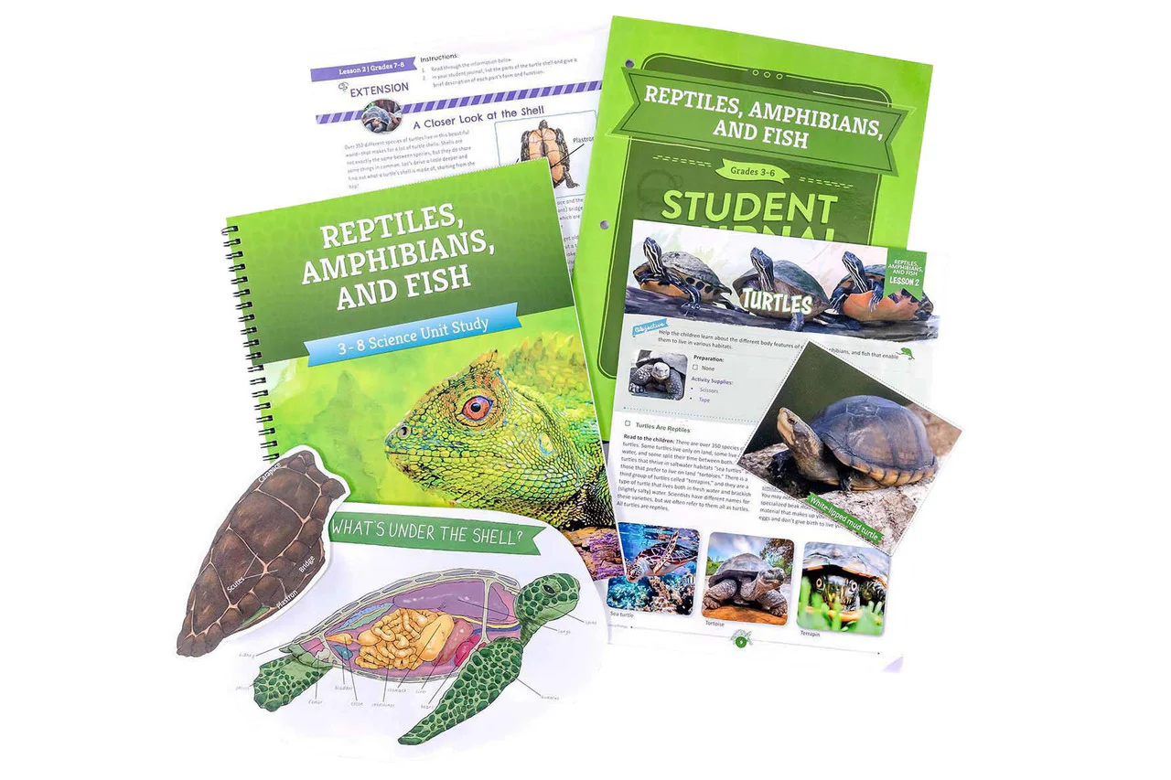 Reptiles, Amphibians, and Fish: Course Book: One Per Family - Image 7