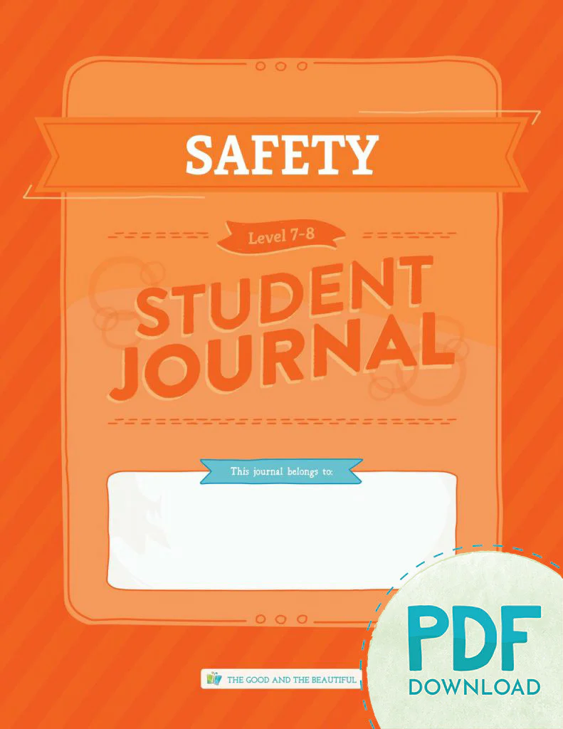 Safety: Student Journal Grades 7-8 (PDF) - Image 2