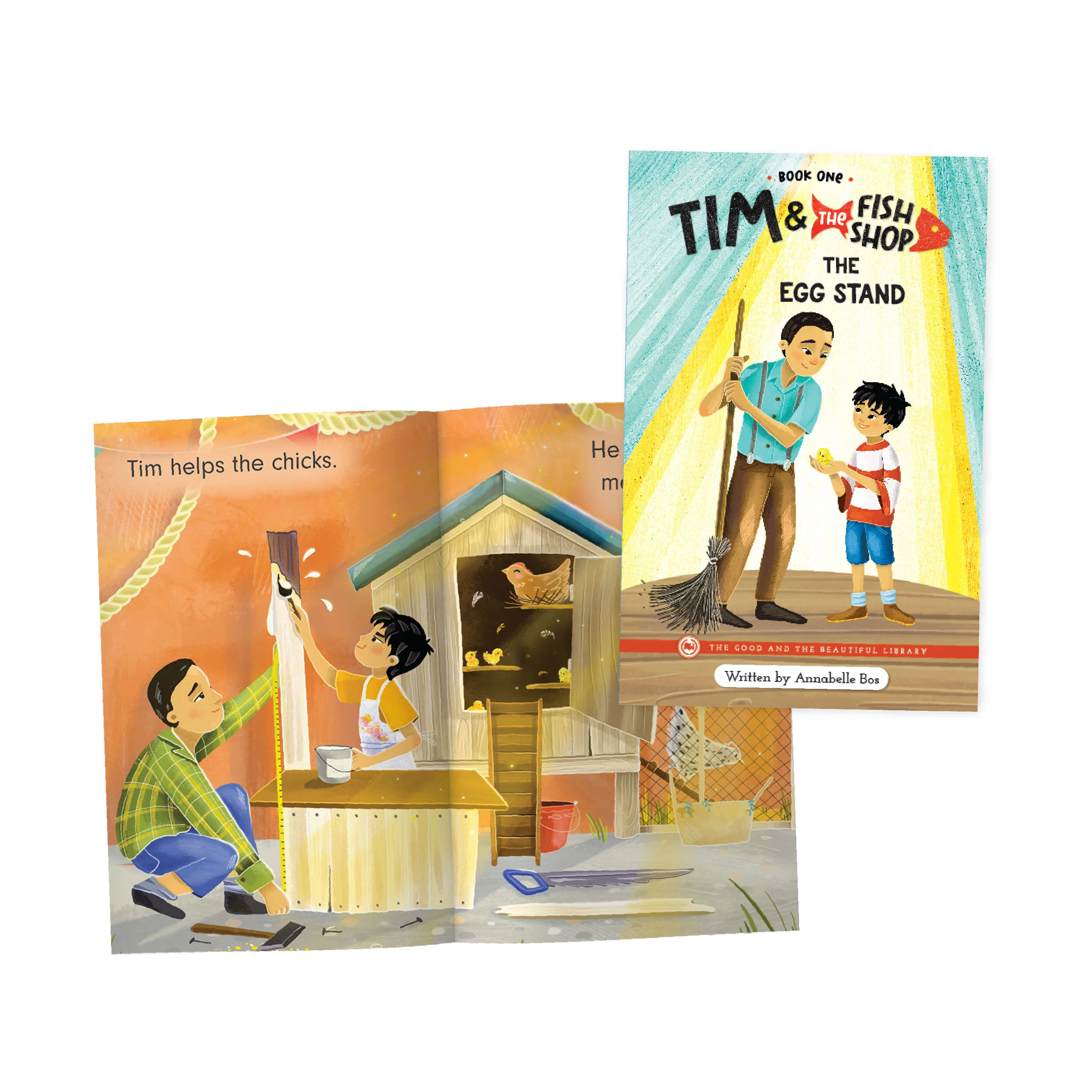 Tim and the Fish Shop Book 1: The Egg Stand - Image 3