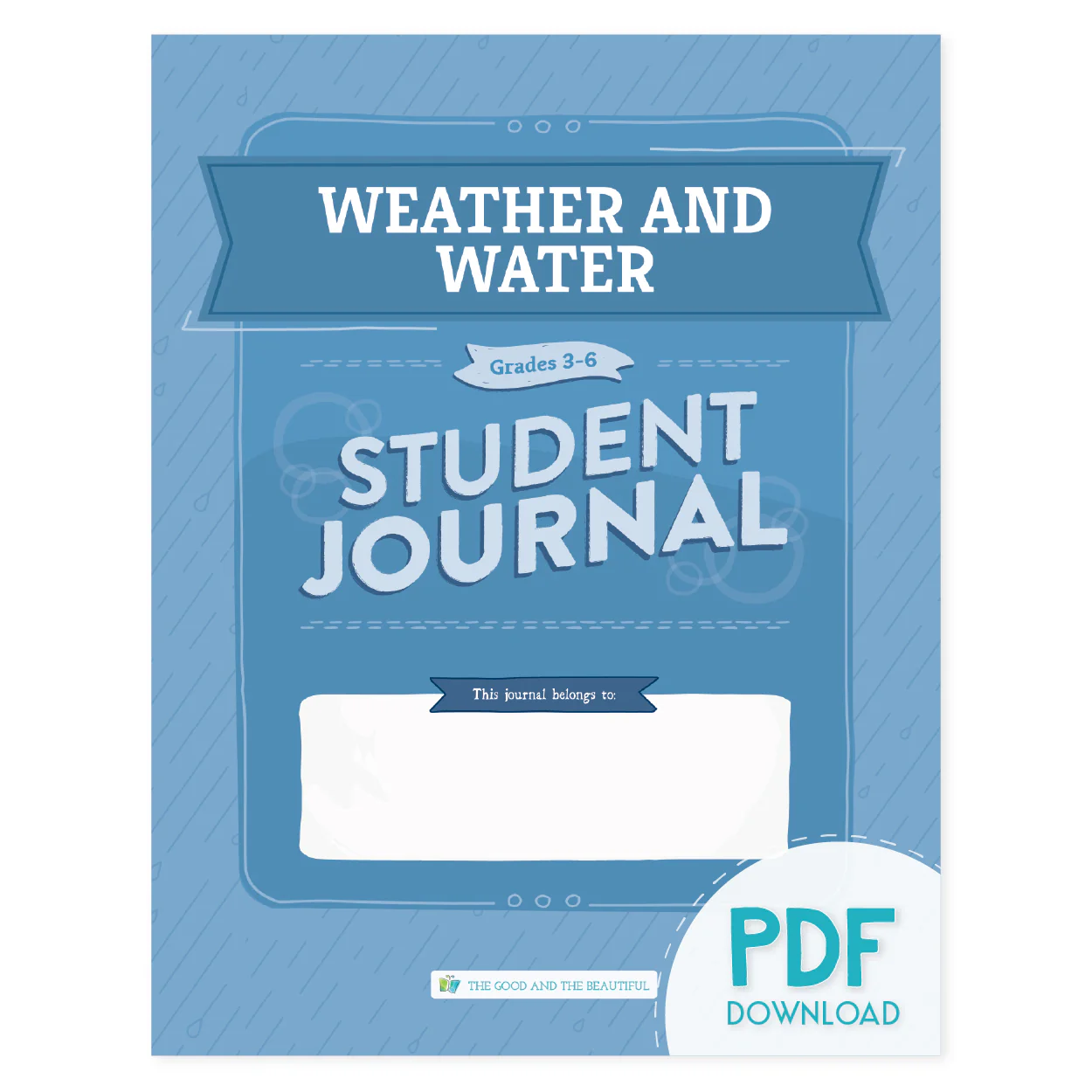 Weather and Water: Student Journal Grades 3-6 (PDF)