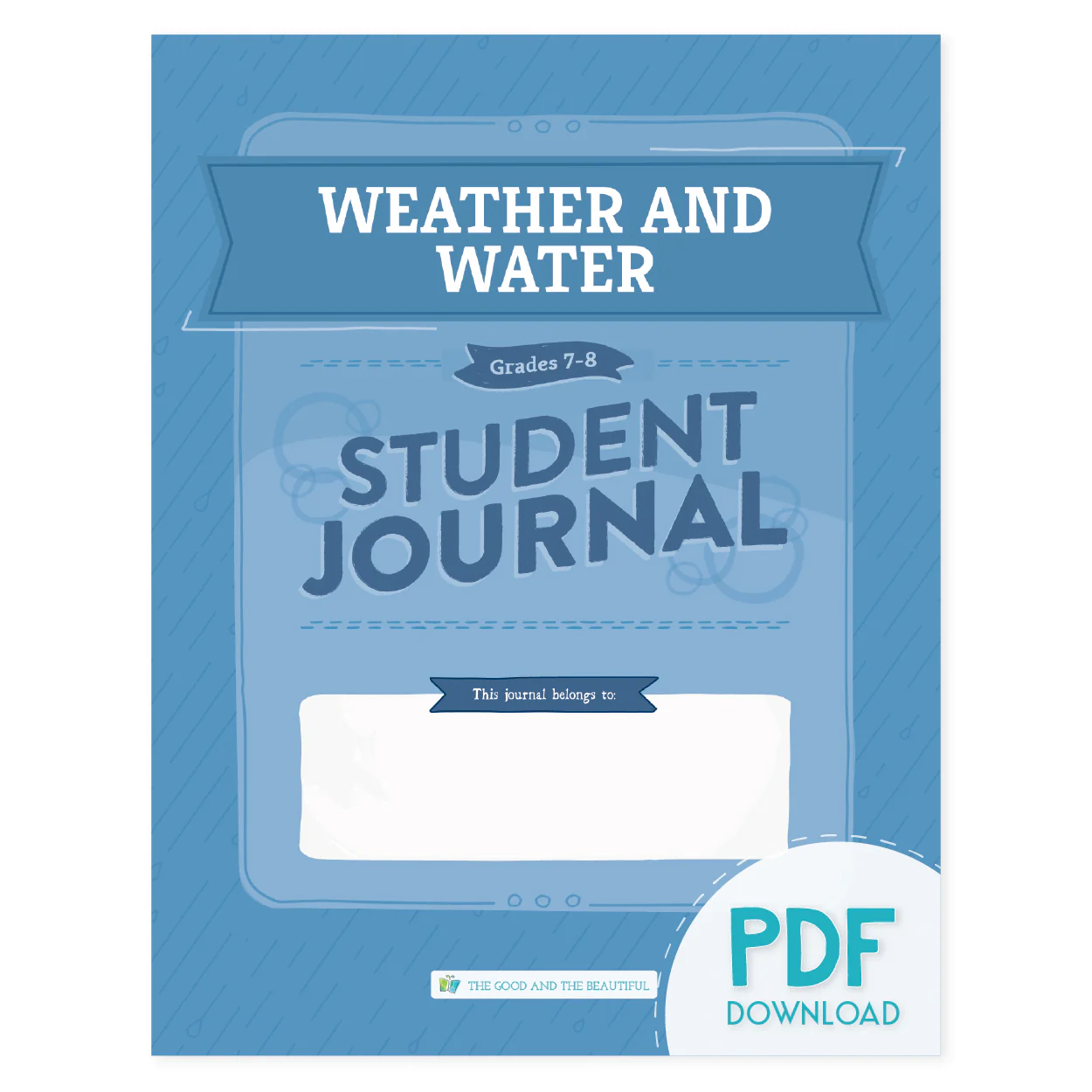 Weather and Water: Student Journal Grades 7-8 (PDF)