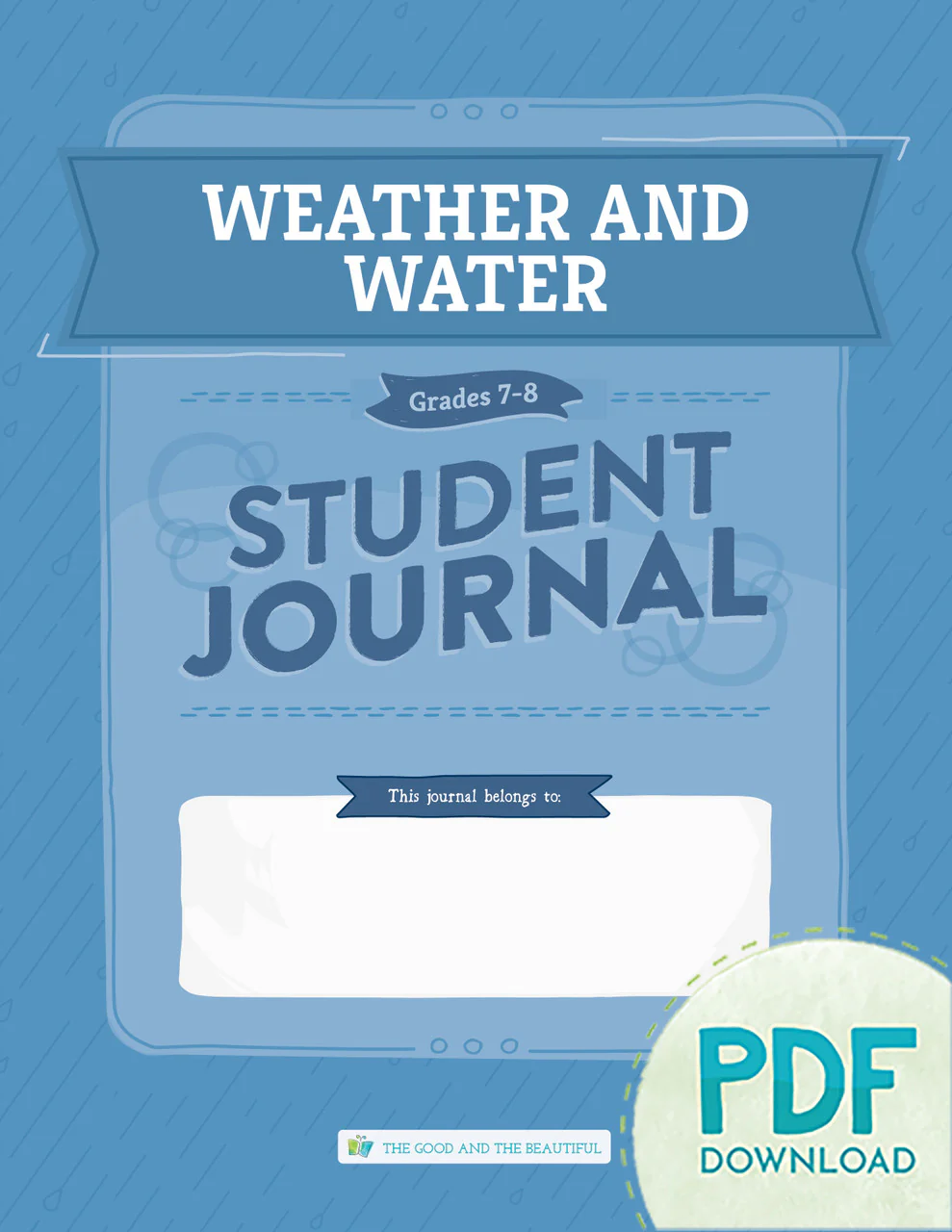 Weather and Water: Student Journal Grades 7-8 (PDF) - Image 2